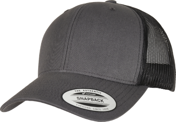 Casquette retro trucker bicolore