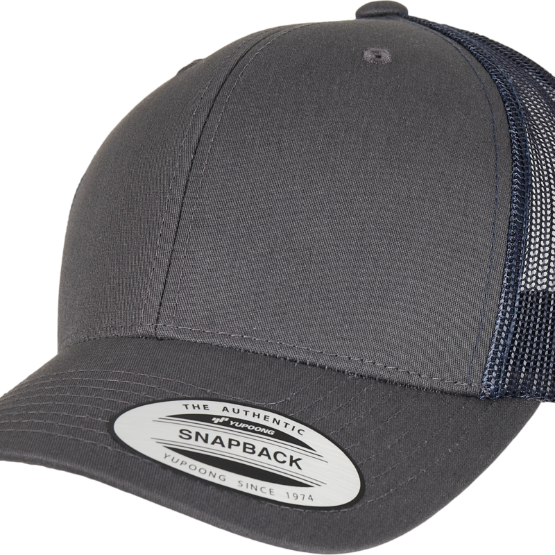 Casquette retro trucker bicolore