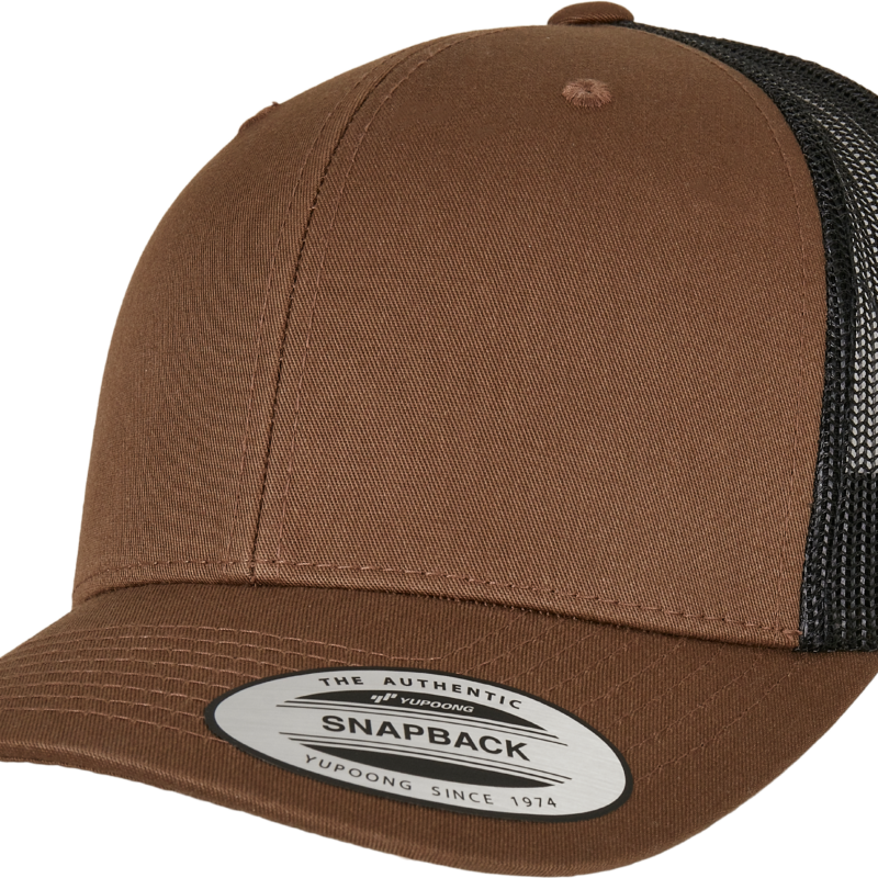 Casquette retro trucker bicolore