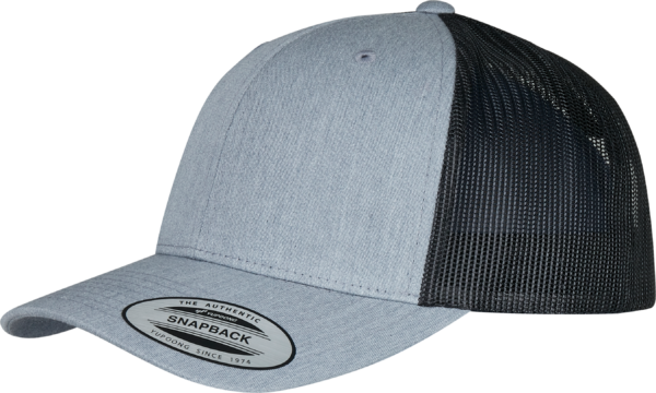 Casquette retro trucker bicolore