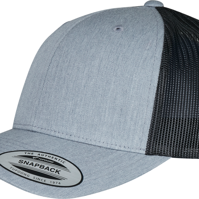Casquette retro trucker bicolore