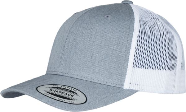 Casquette retro trucker bicolore