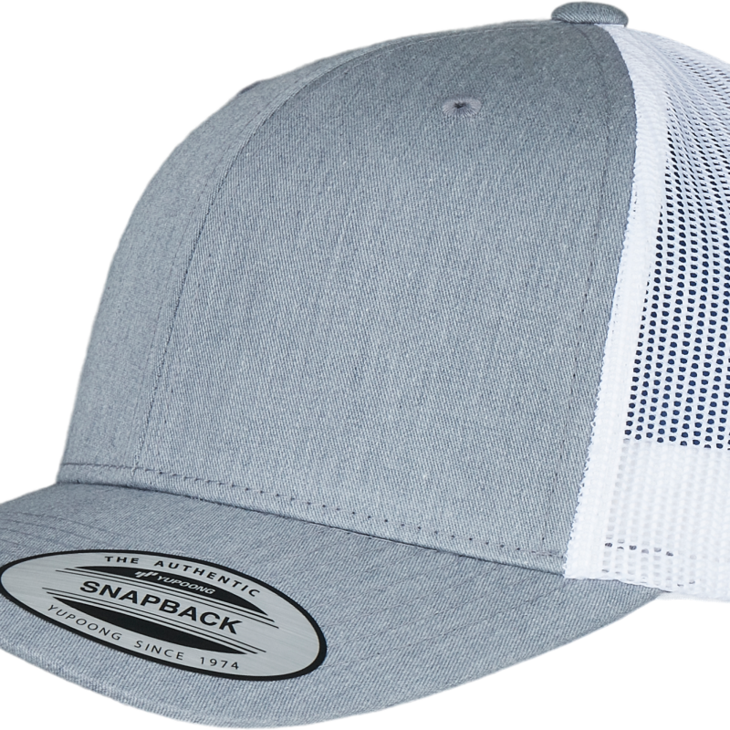Casquette retro trucker bicolore