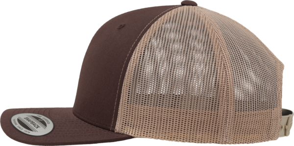 Casquette retro trucker bicolore