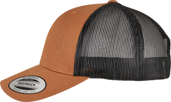 Casquette retro trucker bicolore