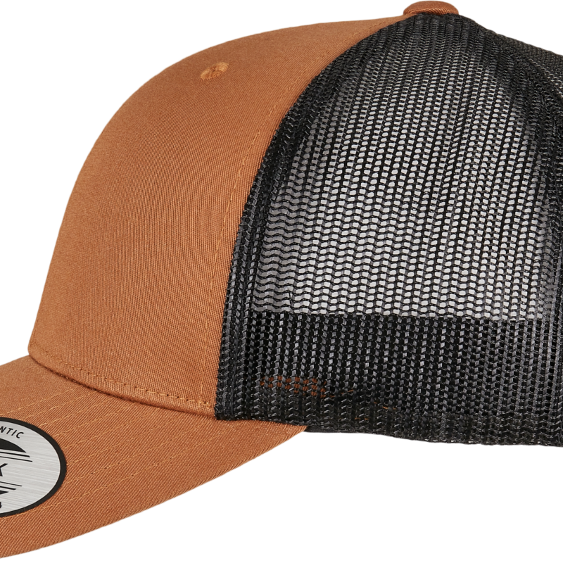 Casquette retro trucker bicolore