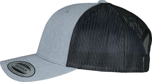 Casquette retro trucker bicolore