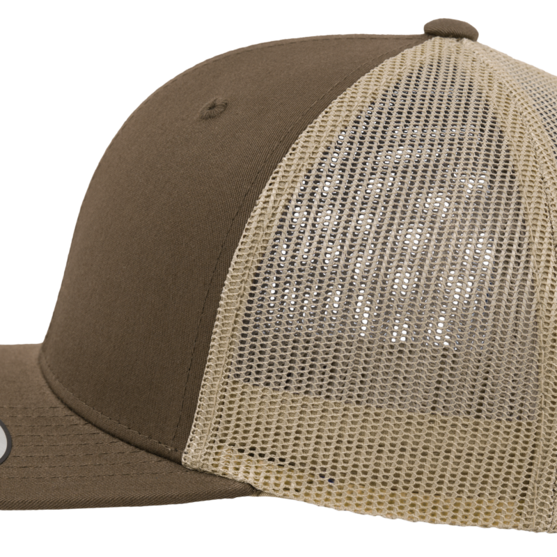 Casquette retro trucker bicolore