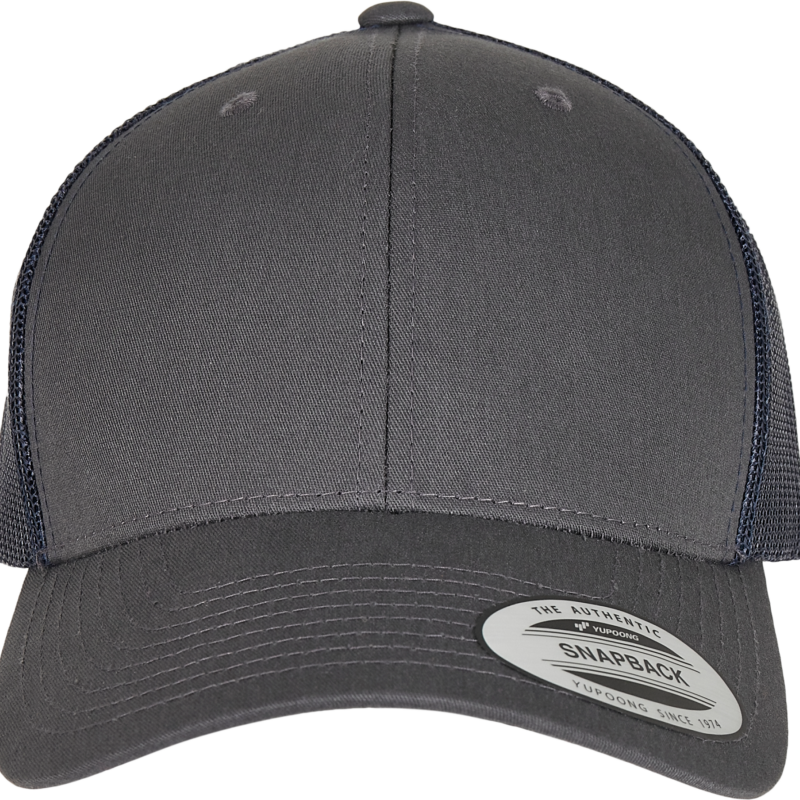 Casquette retro trucker bicolore