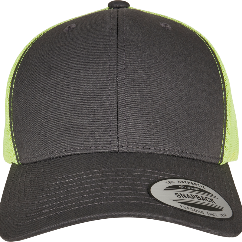 Casquette retro trucker bicolore