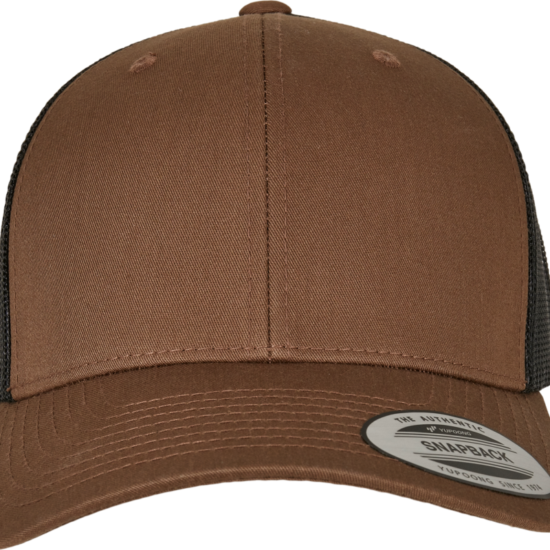 Casquette retro trucker bicolore