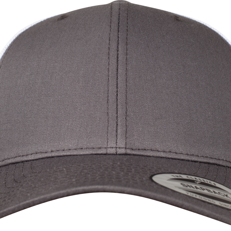 Casquette retro trucker bicolore