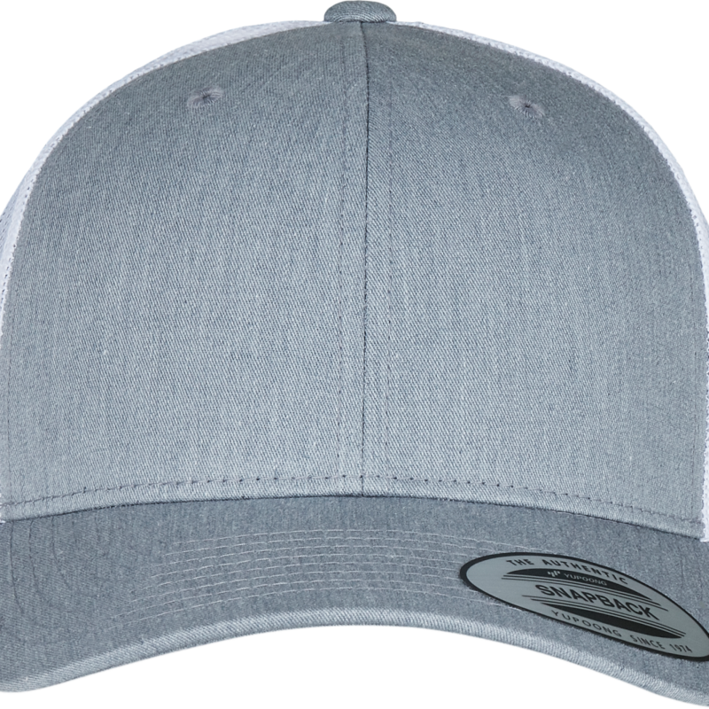 Casquette retro trucker bicolore