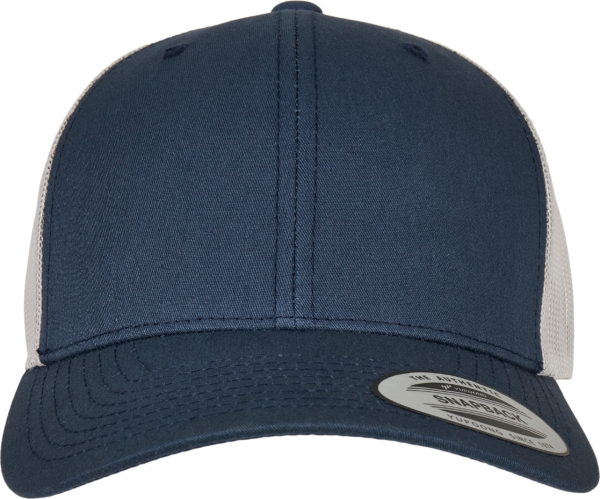 Casquette retro trucker bicolore