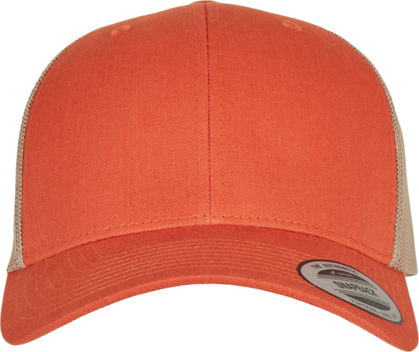 Casquette retro trucker bicolore
