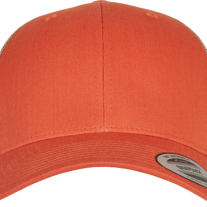 Casquette retro trucker bicolore