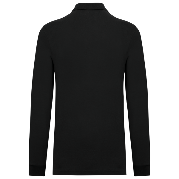 Polo piqué manches longues Bio180 homme