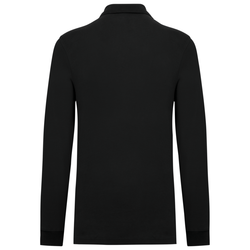 Polo piqué manches longues Bio180 homme