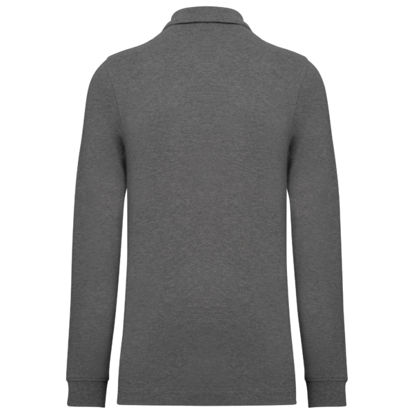 Polo piqué manches longues Bio180 homme