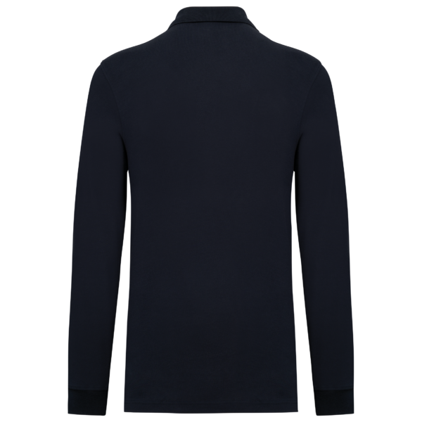 Polo piqué manches longues Bio180 homme