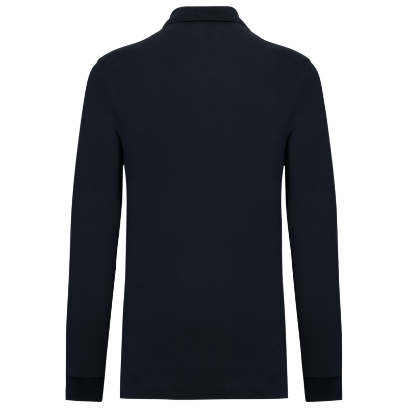 Polo piqué manches longues Bio180 homme
