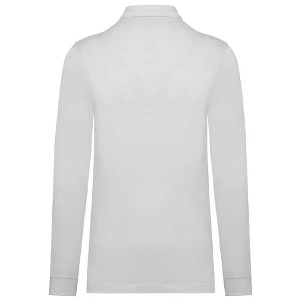 Polo piqué manches longues Bio180 homme