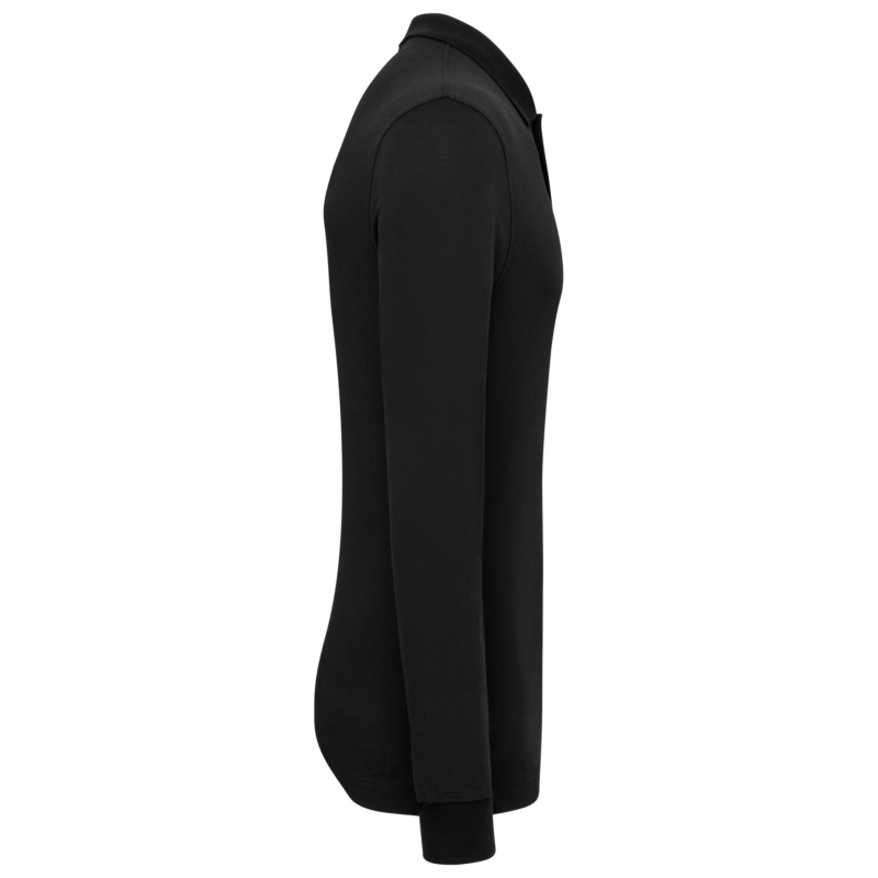 Polo piqué manches longues Bio180 homme