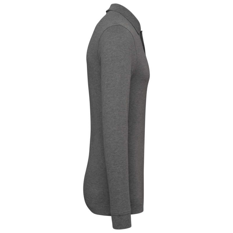 Polo piqué manches longues Bio180 homme