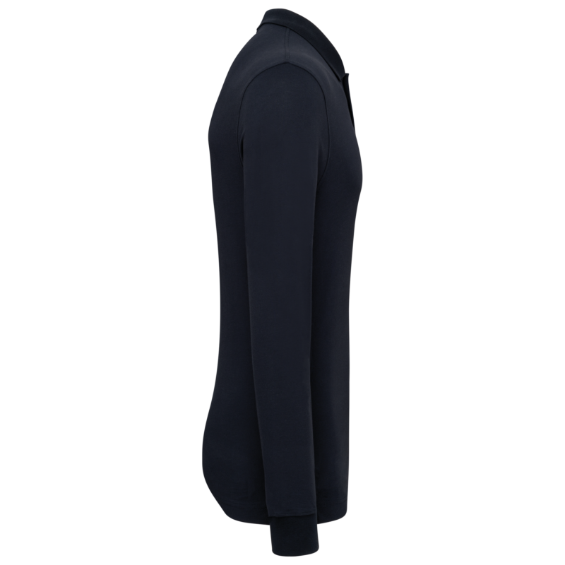 Polo piqué manches longues Bio180 homme
