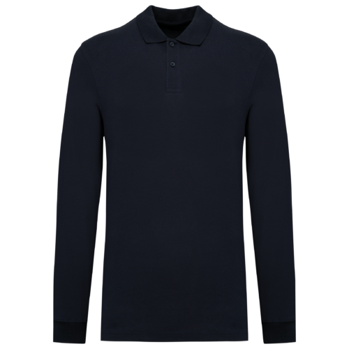 Polo piqué manches longues Bio180 homme