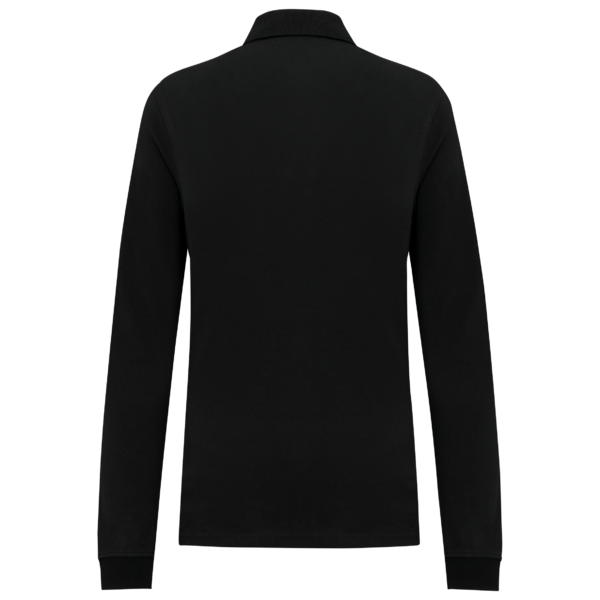 Polo piqué manches longues Bio180 femme