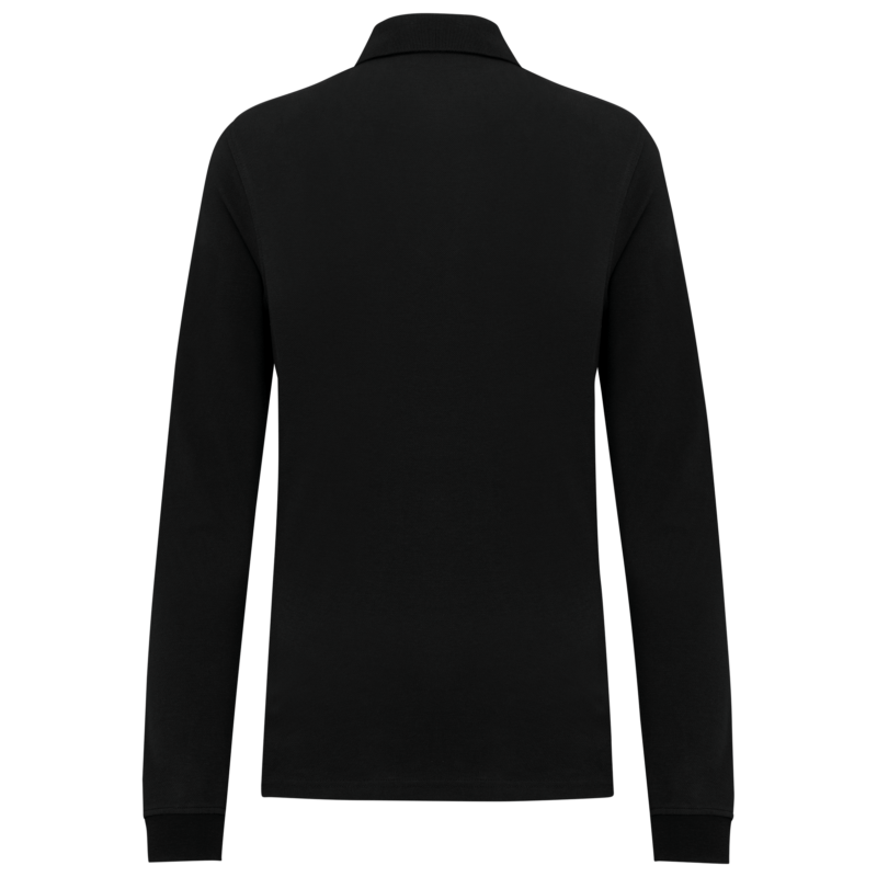Polo piqué manches longues Bio180 femme
