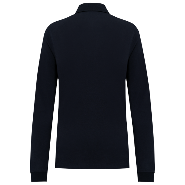 Polo piqué manches longues Bio180 femme