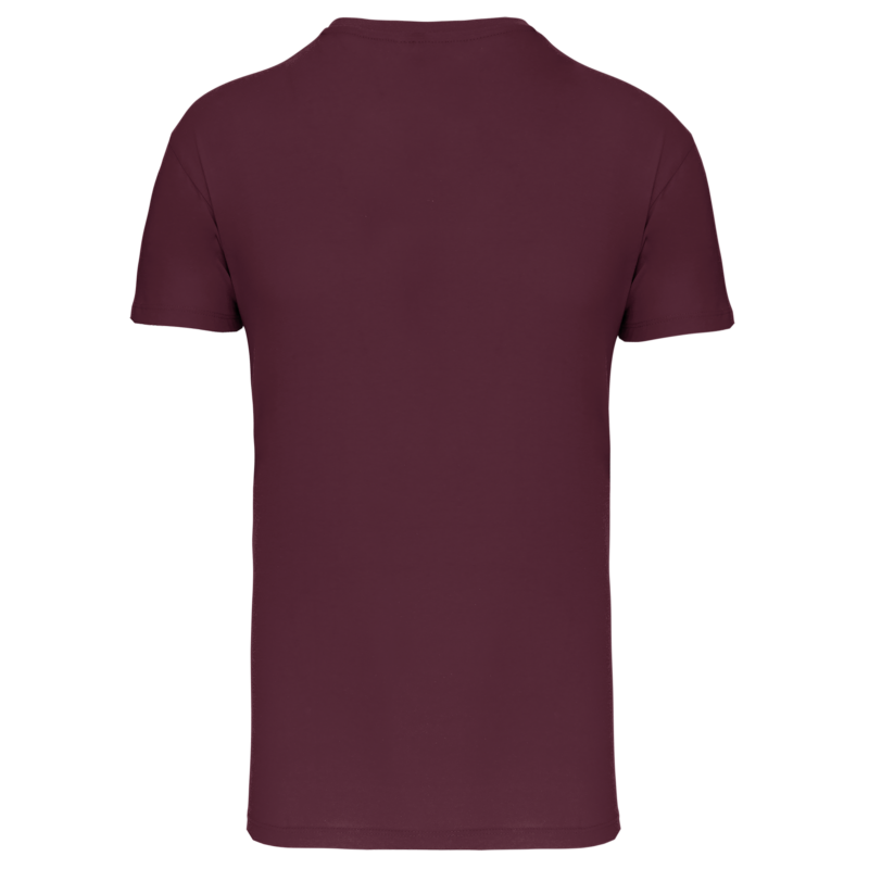 T-shirt basketball coton col V
