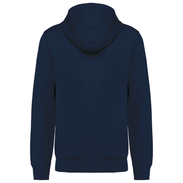 Sweat-shirt french terry écoresponsable zippé à capuche unisexe