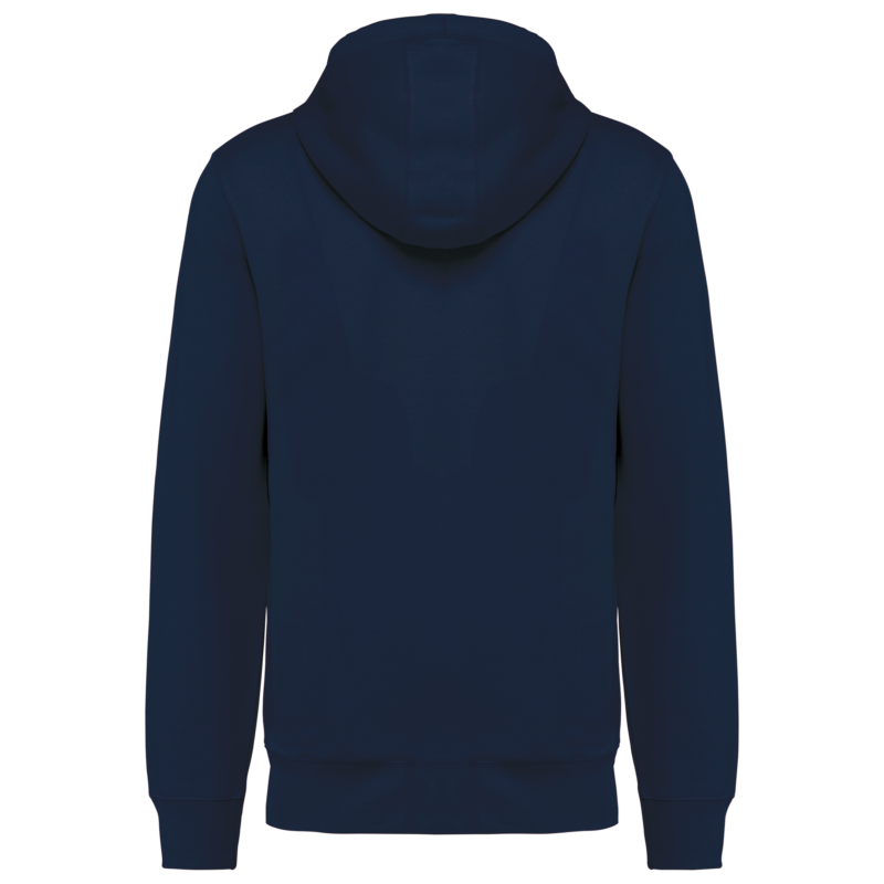Sweat-shirt french terry écoresponsable zippé à capuche unisexe