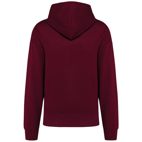 Sweatshirt à capuche molleton oversize unisexe