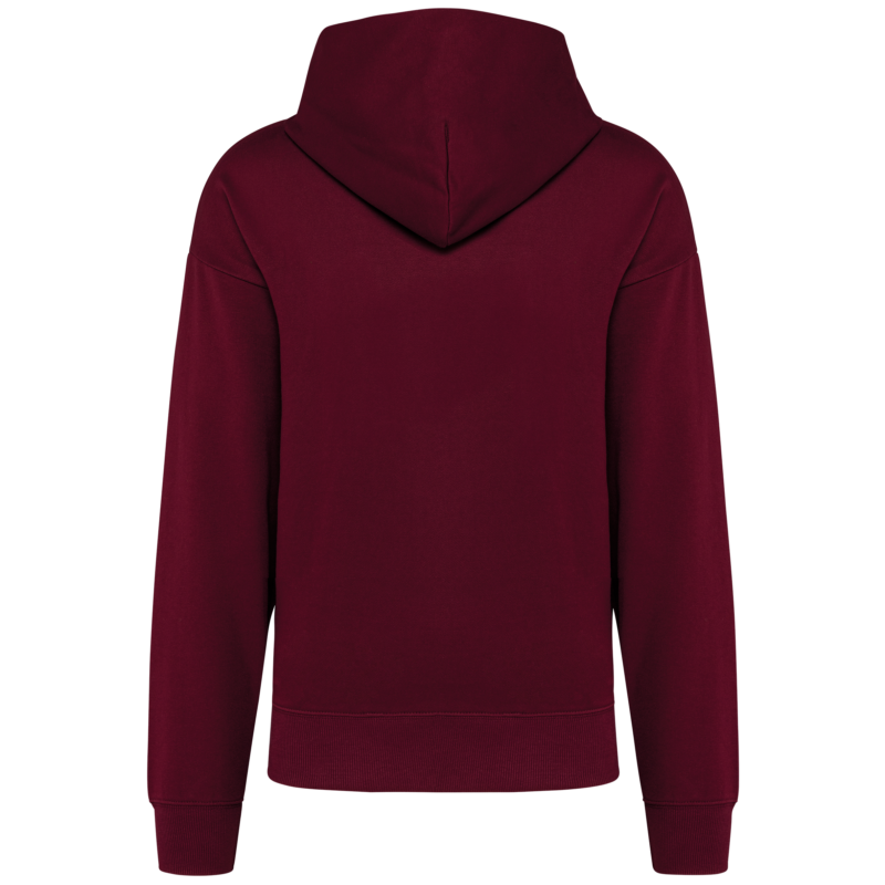Sweatshirt à capuche molleton oversize unisexe