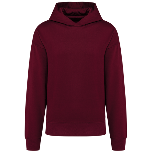 Sweatshirt à capuche molleton oversize unisexe