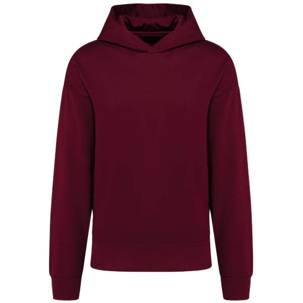 Sweatshirt à capuche molleton oversize unisexe