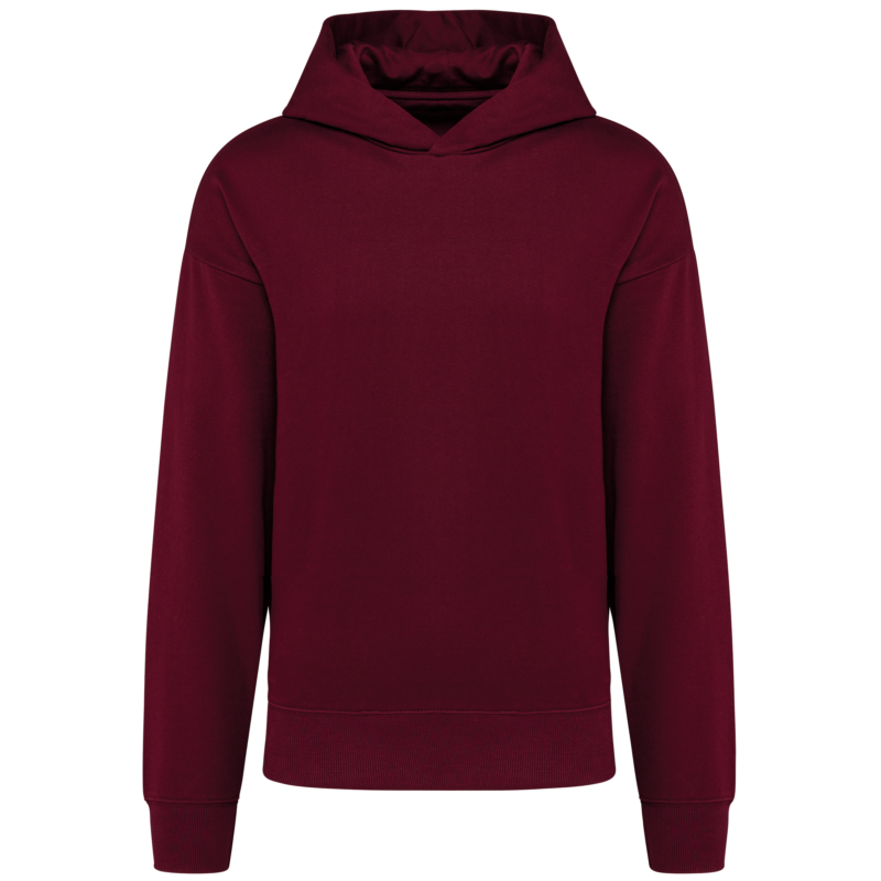 Sweatshirt à capuche molleton oversize unisexe