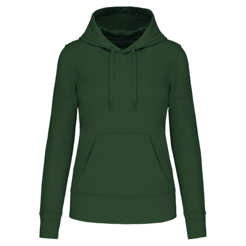 Sweat-shirt écoresponsable à capuche femme