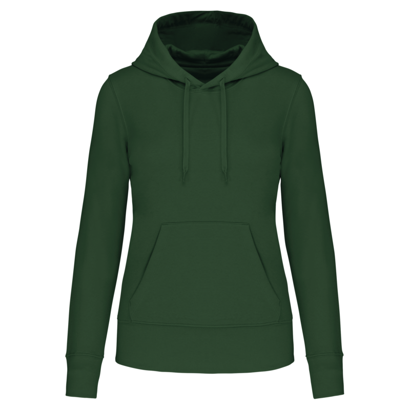 Sweat-shirt écoresponsable à capuche femme
