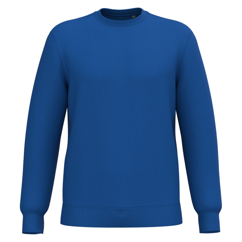 Sweat-shirt recyclé col rond unisexe