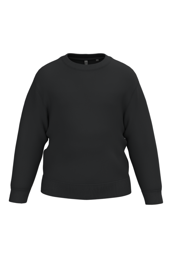 Sweat-shirt recyclé col rond enfant