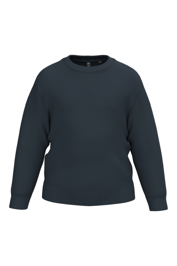 Sweat-shirt recyclé col rond enfant