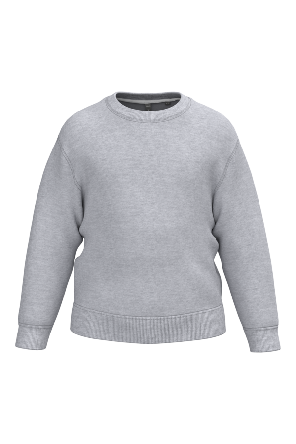 Sweat-shirt recyclé col rond enfant