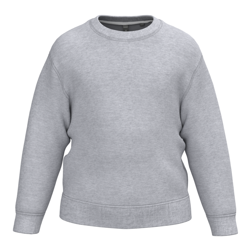 Sweat-shirt recyclé col rond enfant