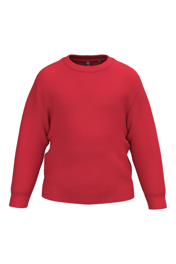 Sweat-shirt recyclé col rond enfant