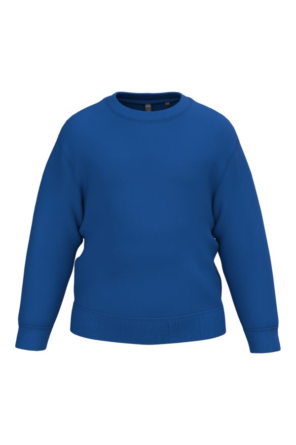 Sweat-shirt recyclé col rond enfant